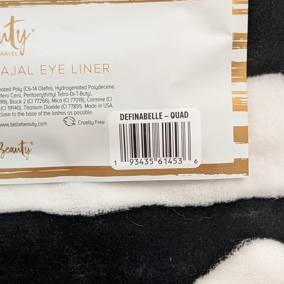 New Definabelle Waterproof Kajal Eyeliner Set Belle Beauty By Kim Gravel - Picture 6 of 7